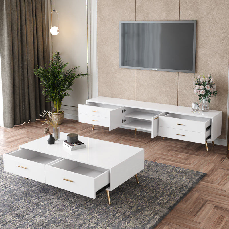 Glam Slate Coffee Table No Distressing Nesting Coffee Table Set