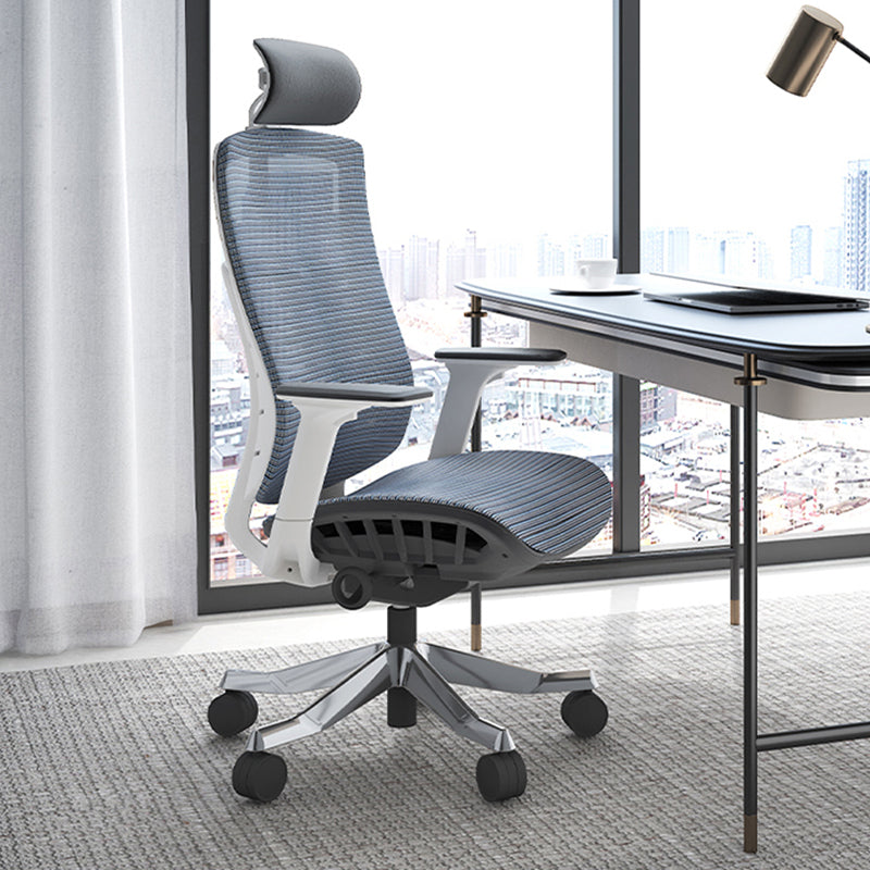 Modern Removable Arms Desk Chair No Distressing Office Chair with Wheels