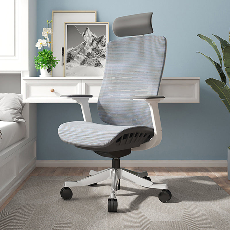 Modern Removable Arms Desk Chair No Distressing Office Chair with Wheels