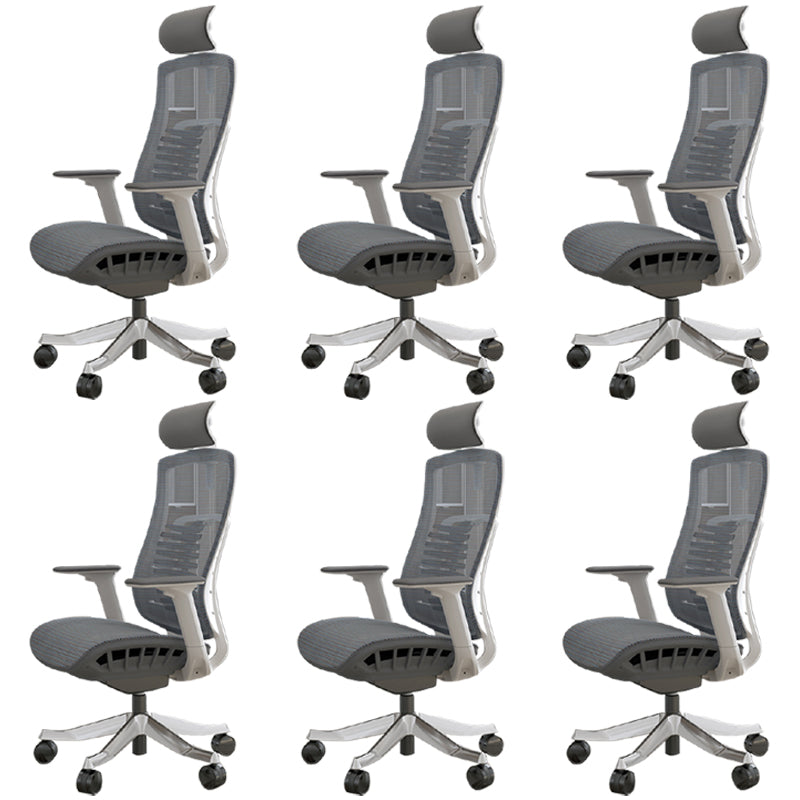 Modern Removable Arms Desk Chair No Distressing Office Chair with Wheels