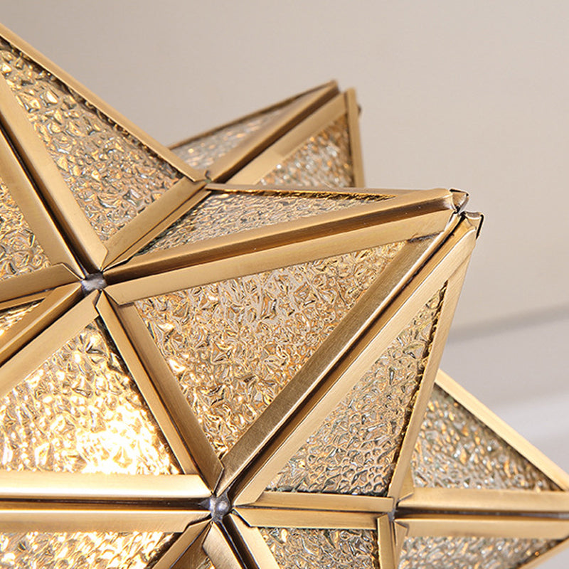 Star Shape Flush Mount Light Fixtures 1 Light Flush Mount Ceiling Light