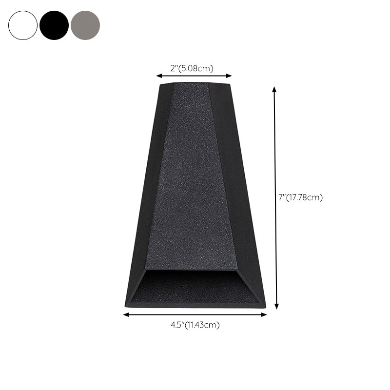 Metal Geometric Wall Mount Light Simple 1 Light Wall Mounted Light Fixture