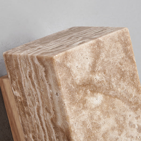 Modern Wall Light Fixture Minimalist Marble Wall Light Sconce for Bedroom