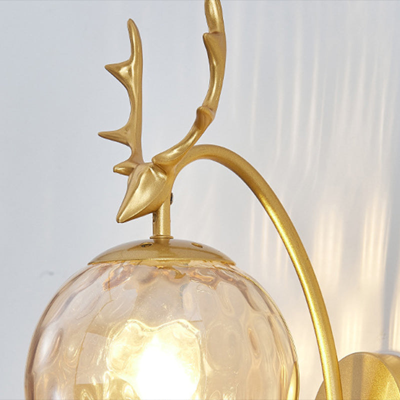 Modern Wall Sconce Lighting Glass 1 Light Wall Lighting Fixtures for Dining Room