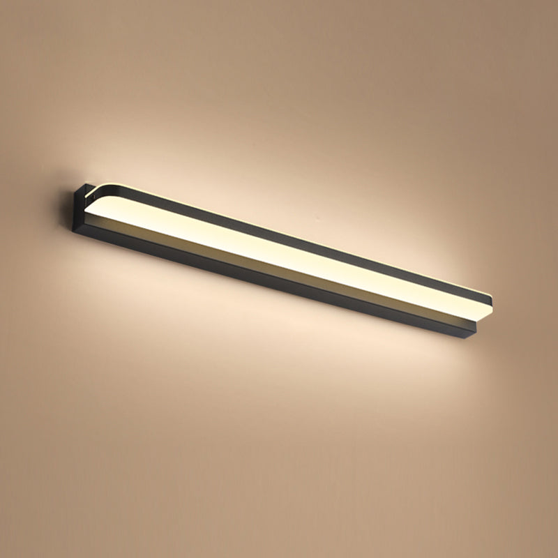 Minimalism Vanity Lighting Linear Metal Wall Light Fixture for Bathroom