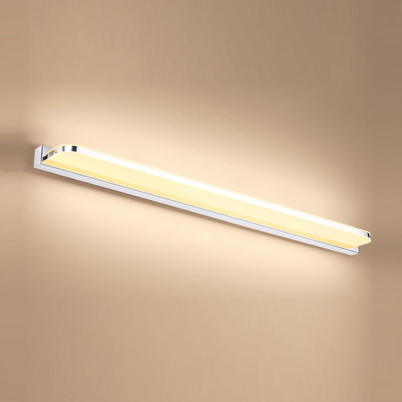 Minimalism Vanity Lighting Linear Metal Wall Light Fixture for Bathroom