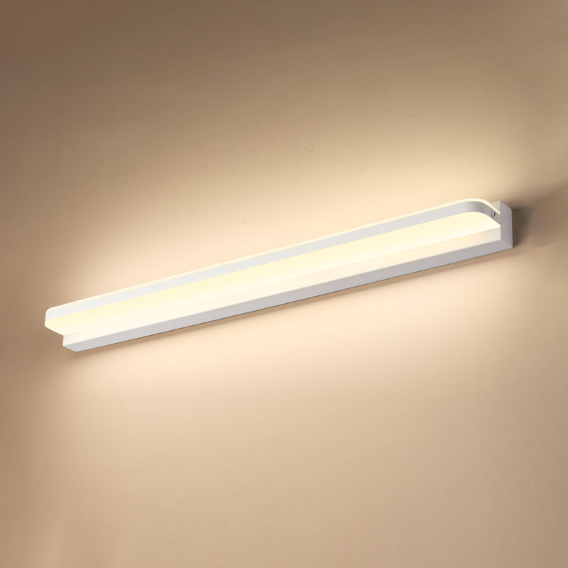 Minimalism Vanity Lighting Linear Metal Wall Light Fixture for Bathroom