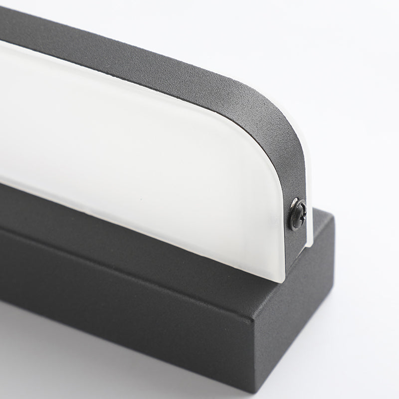 Minimalism Vanity Lighting Linear Metal Wall Light Fixture for Bathroom