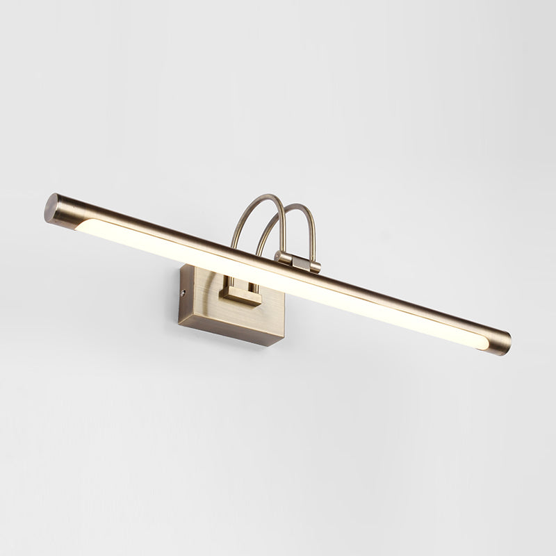 Minimalism Vanity Lighting Strip Metal Wall Light Fixture for Bathroom