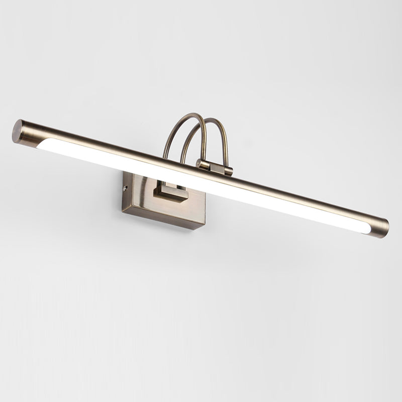 Minimalism Vanity Lighting Strip Metal Wall Light Fixture for Bathroom