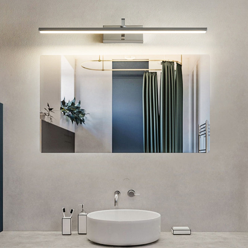 Minimalism Vanity Lighting Streamlined Wall Light Fixture for Bathroom