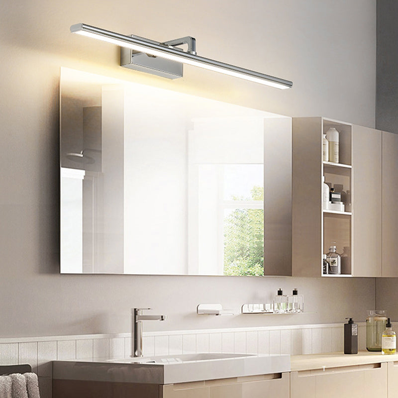 Minimalism Vanity Lighting Streamlined Wall Light Fixture for Bathroom