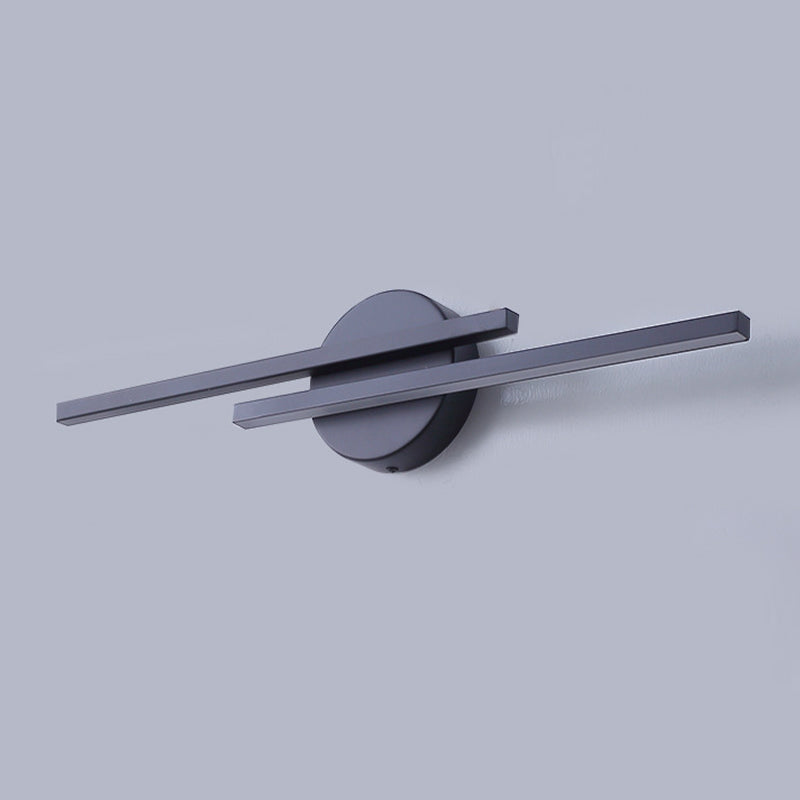 Minimalism Vanity Lighting Metal Wall Light Fixture for Bathroom