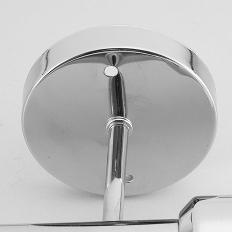 Modern Vanity Lighting Cylinder Wall Light Fixture with Glass for Bathroom