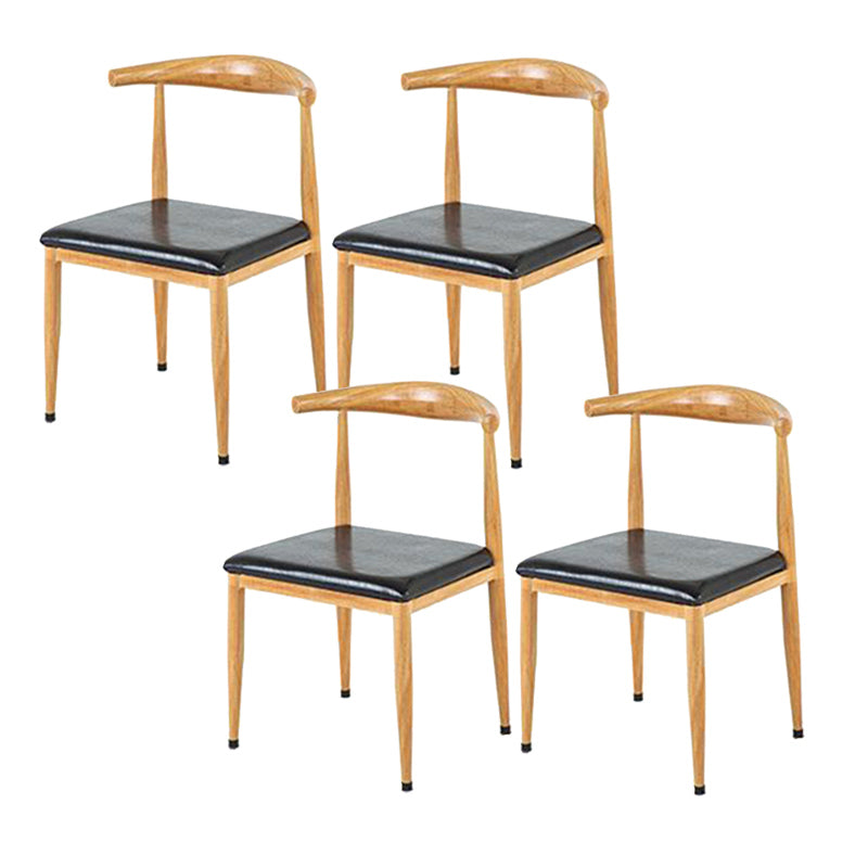 Solid Wood Dining Set 1/4/5 Pcs Industrial Dinette Set for Home