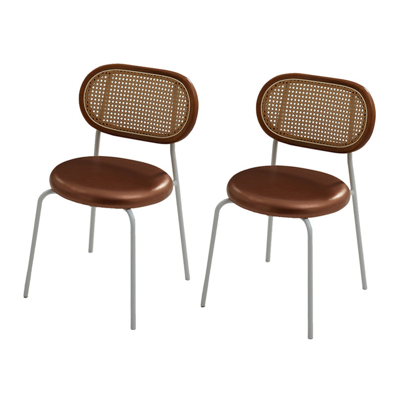 Brown Ash Wood Modern Dining Table Set 1/2/5 Pcs Dinette Set for Home