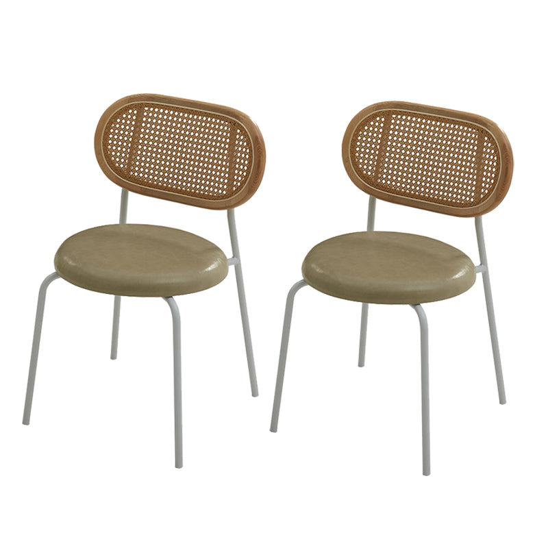 Brown Ash Wood Modern Dining Table Set 1/2/5 Pcs Dinette Set for Home