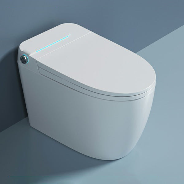 Modern Toilet Bowl All-In-One Porcelain Floor Mounted Siphon Jet Flush Toilet