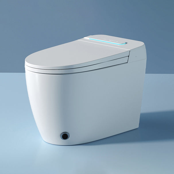 Modern Toilet Bowl All-In-One Porcelain Floor Mounted Siphon Jet Flush Toilet