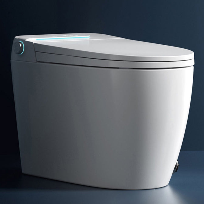 Modern Toilet Bowl All-In-One Porcelain Floor Mounted Siphon Jet Flush Toilet