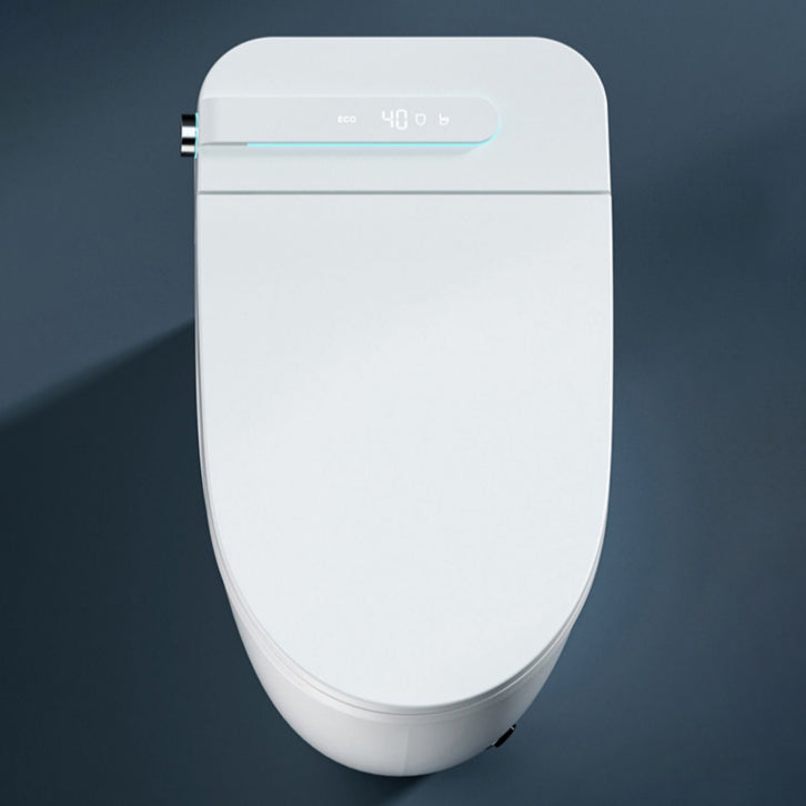 Modern Toilet Bowl All-In-One Porcelain Floor Mounted Siphon Jet Flush Toilet