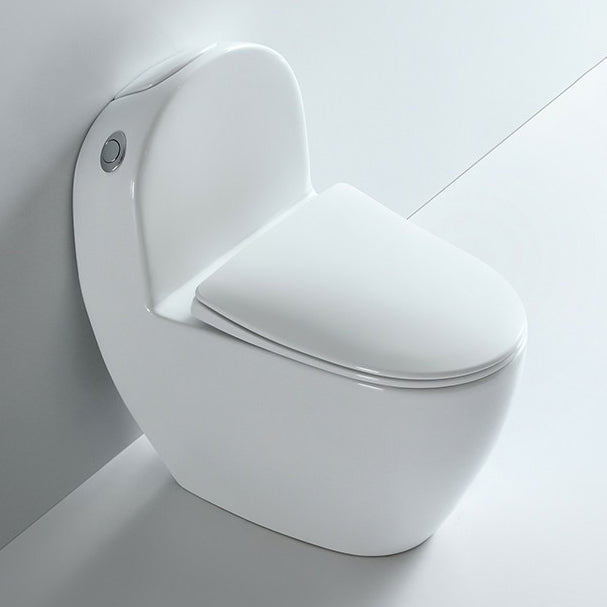 Traditional Toilet Bowl One Piece Toilet Floor Mounted Porcelain Toilet