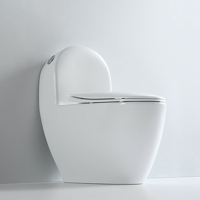 Traditional Toilet Bowl One Piece Toilet Floor Mounted Porcelain Toilet