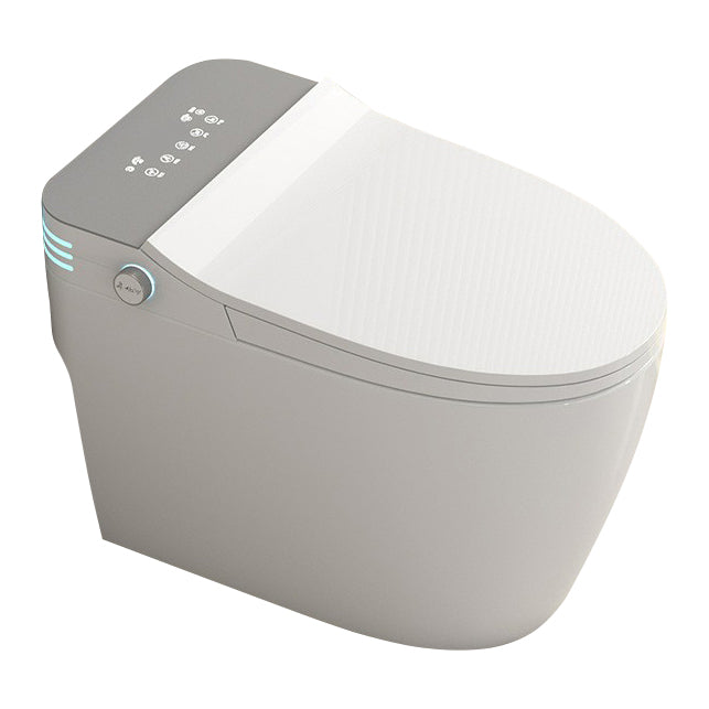 Modern Toilet Bowl ABS Floor Mounted Siphon Jet Flush Toilet