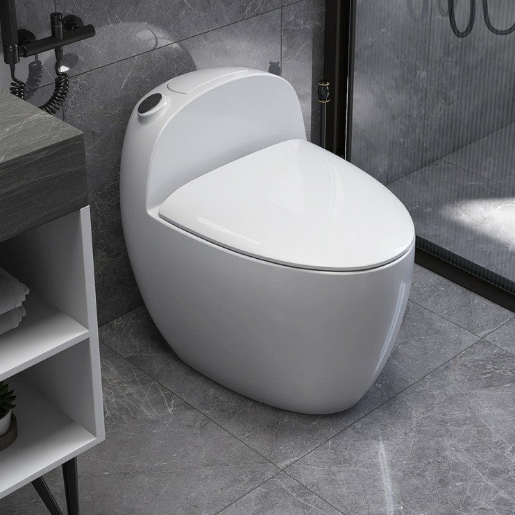 Contemporary One Piece Flush Toilet Floor Mounted Urine Toilet for Bathroom