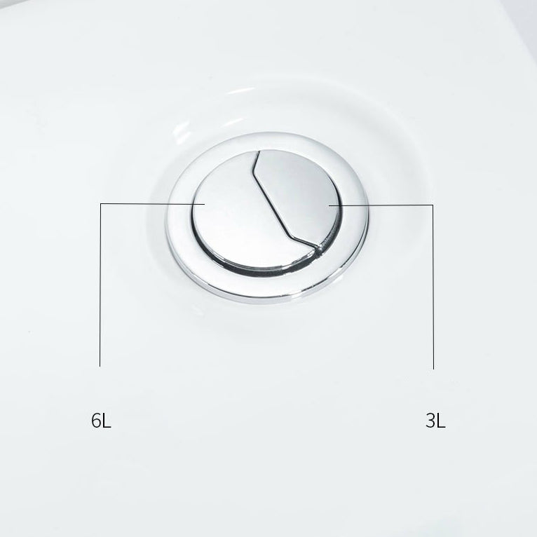 Modern Ceramic Toilet Bowl One Piece Flush Toilet with Toilet Seat