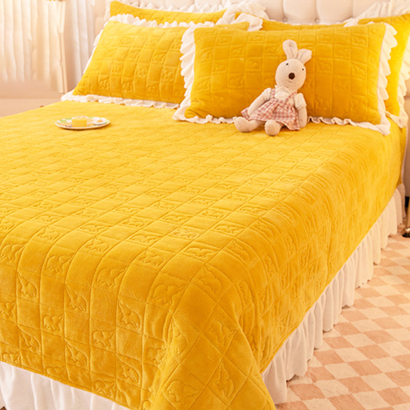 Modern Style Non-Pilling Sheet Solid Color Ultra-Soft Breathable Sheet