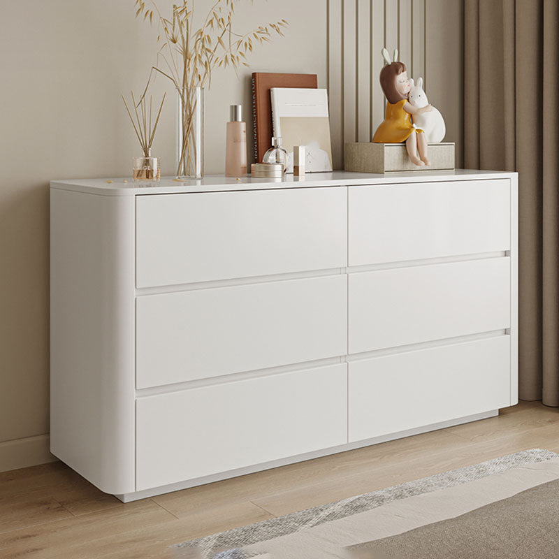 Modern Storage Chest Manufactured Wood Dresser with 5/6 Drawers , 15.6-inch W