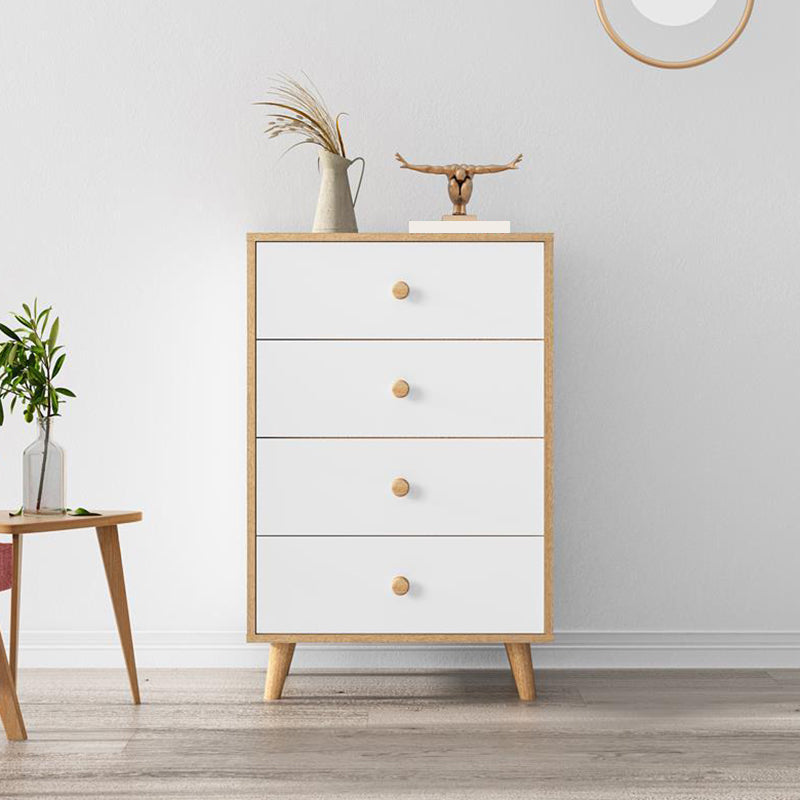 Contemporary Vertical Lingerie Chest Wood Storage Chest Dresser for Home Office