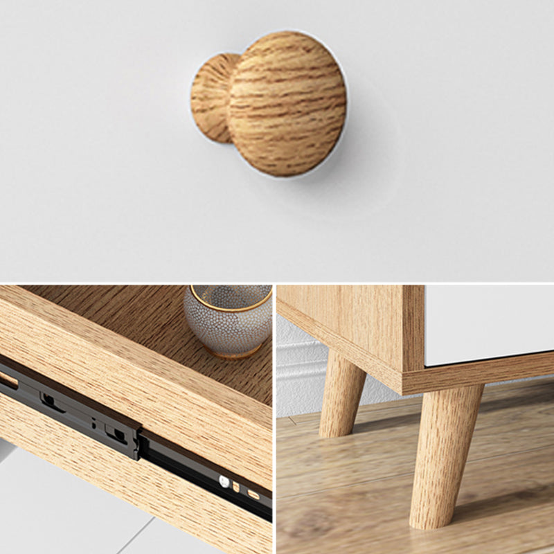 Contemporary Vertical Lingerie Chest Wood Storage Chest Dresser for Home Office