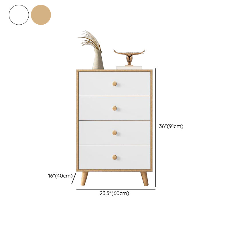Contemporary Vertical Lingerie Chest Wood Storage Chest Dresser for Home Office