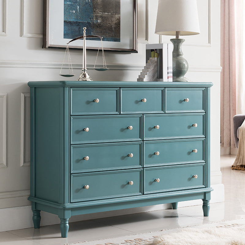 Coastal Double Dresser Ash Storage Chest Dresser with Drawers for Bedroom