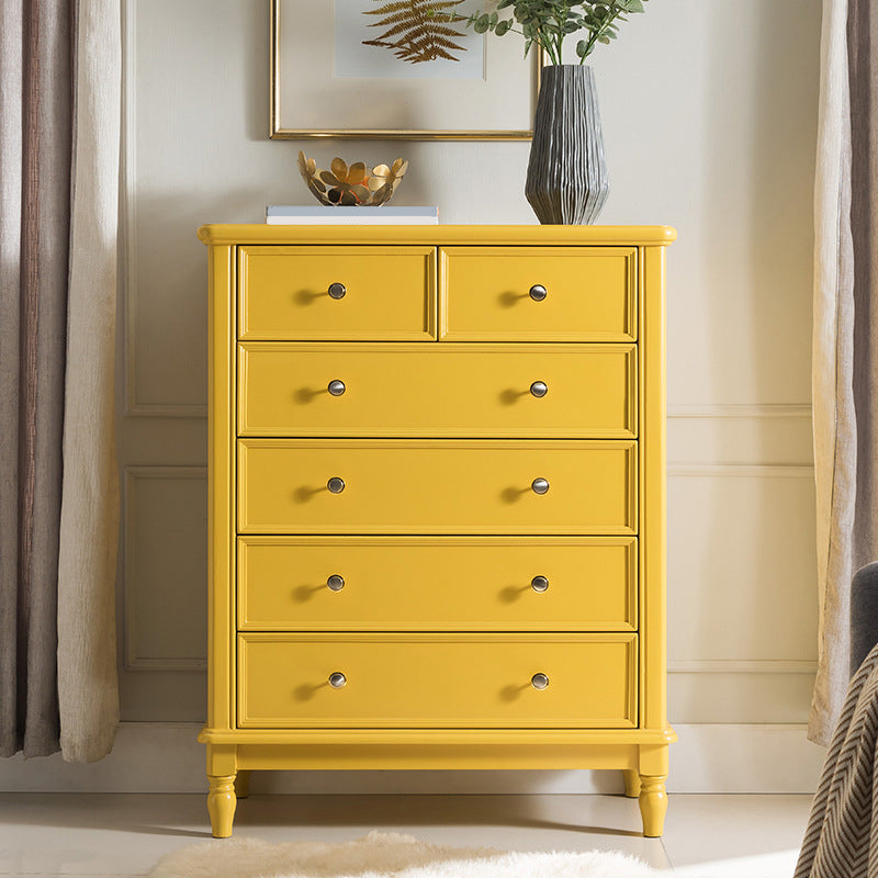 Coastal Double Dresser Ash Storage Chest Dresser with Drawers for Bedroom