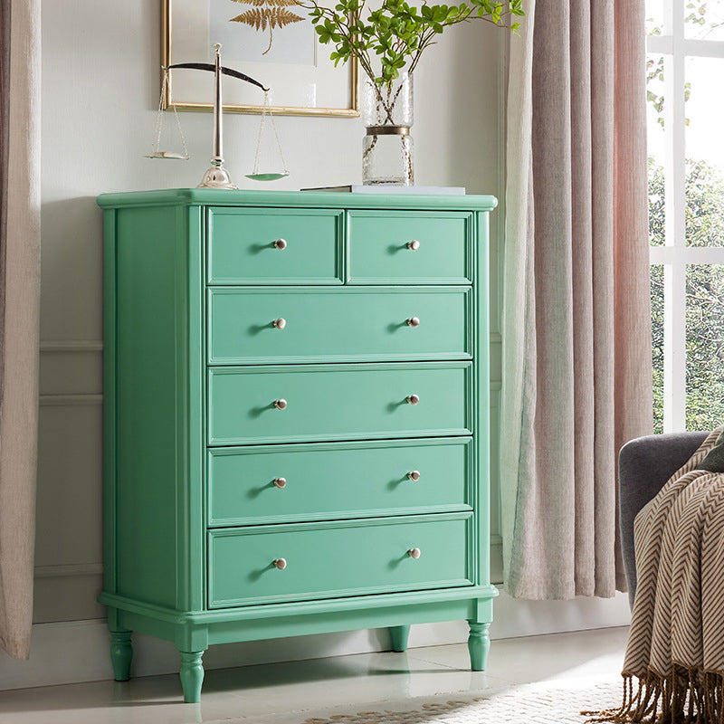 Coastal Double Dresser Ash Storage Chest Dresser with Drawers for Bedroom