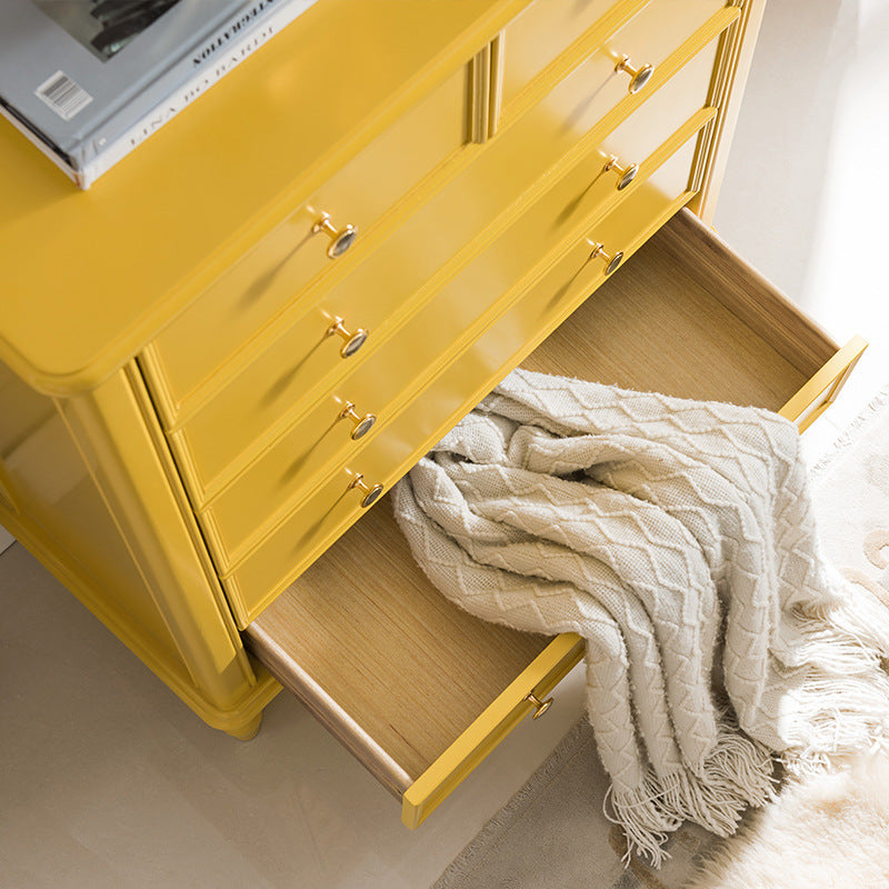 Coastal Double Dresser Ash Storage Chest Dresser with Drawers for Bedroom