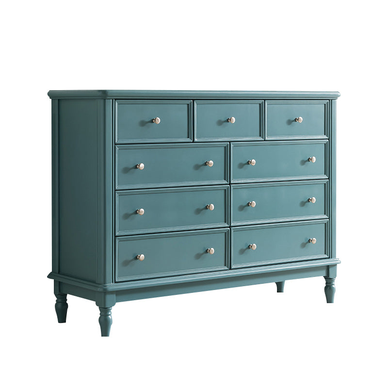 Coastal Double Dresser Ash Storage Chest Dresser with Drawers for Bedroom
