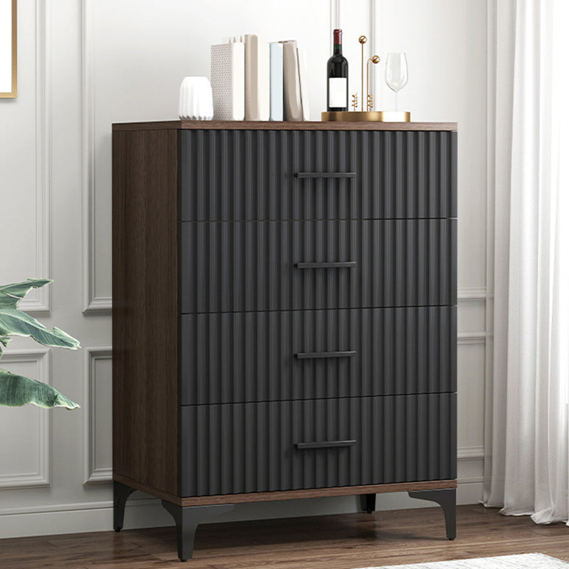 Contemporary Lingerie Chest Wood Storage Chest Dresser for Home