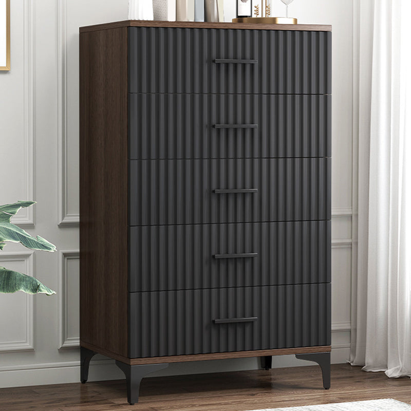 Contemporary Lingerie Chest Wood Storage Chest Dresser for Home