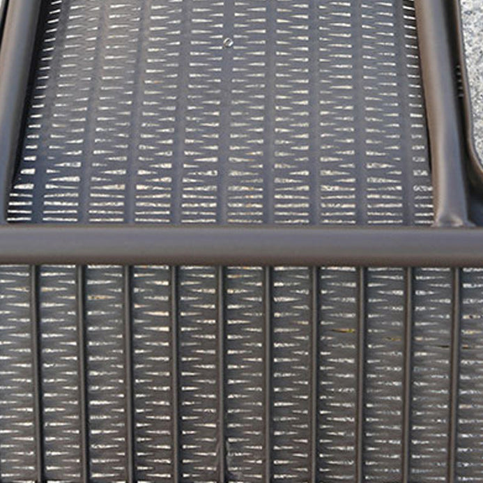 Industrial Metal Dining Armchair Stacking Patio Dining Chair