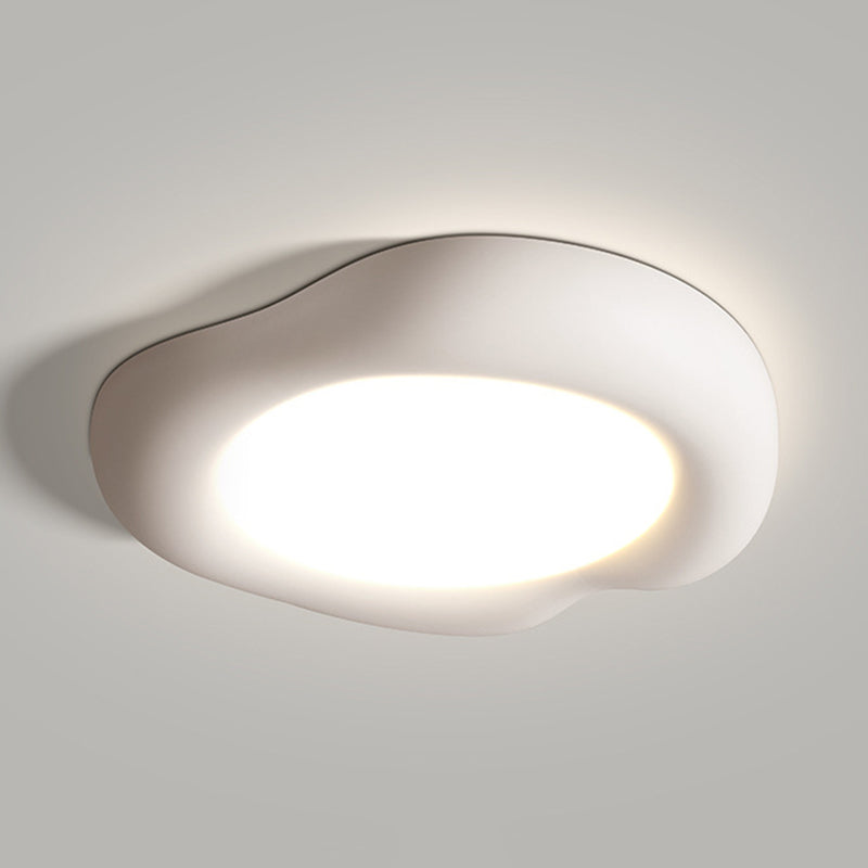 1 - Light Iron LED Flush Mount Minimalist Nordic Ceiling Flush in 4 Colors