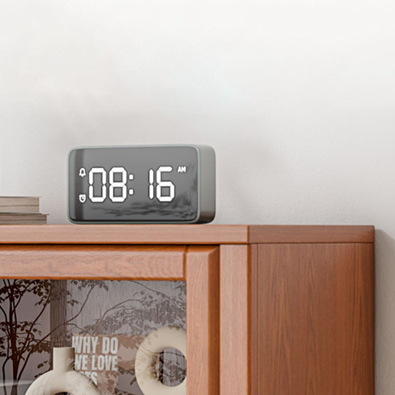 Modern Wood Bookcase Floating Doors Included Bookshelf with Shelves