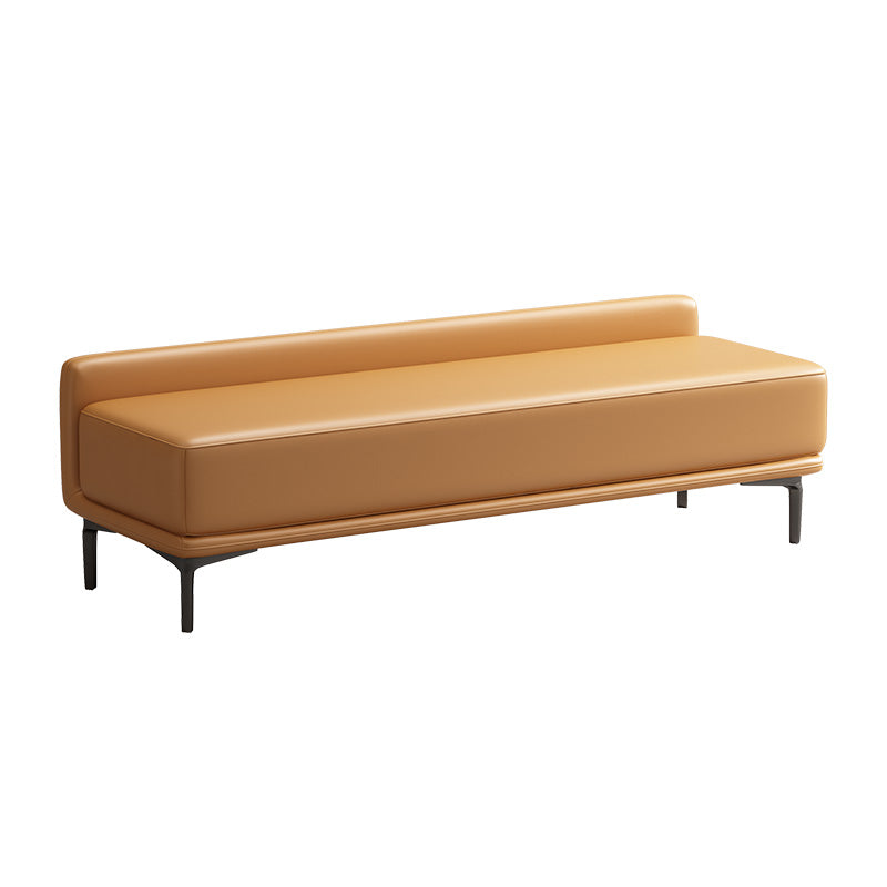 Modern Bedroom Bench Solid Color Seating Bench with Upholstered