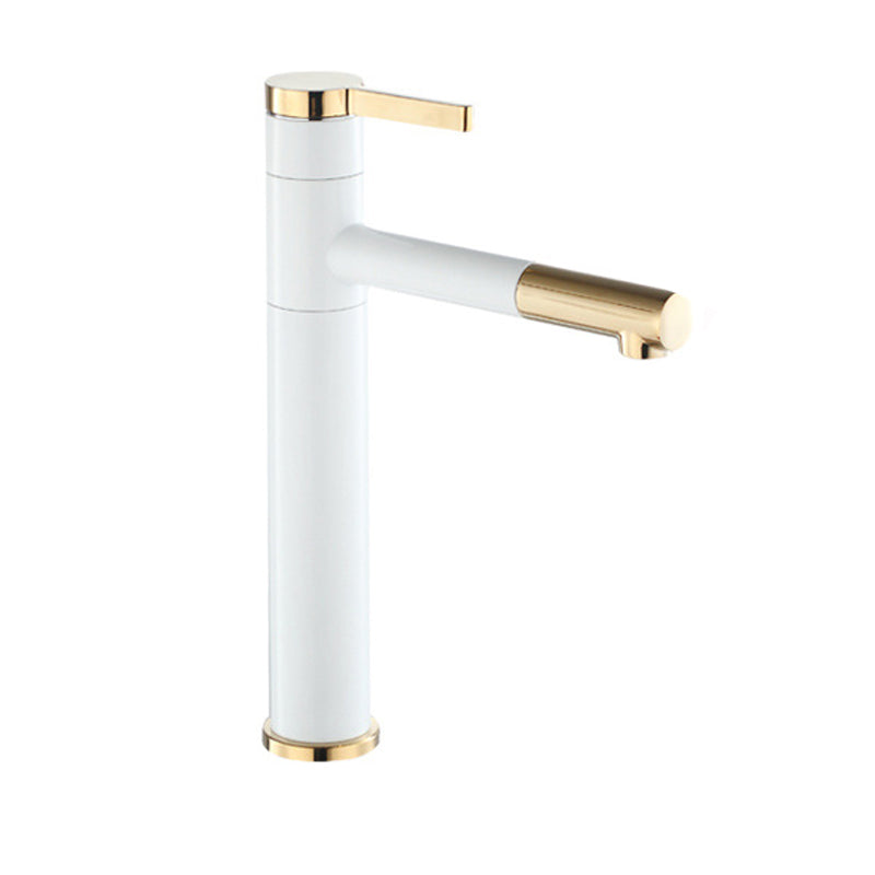 Glam Centerset Faucets Single Lever Handle Faucet for Bathroom