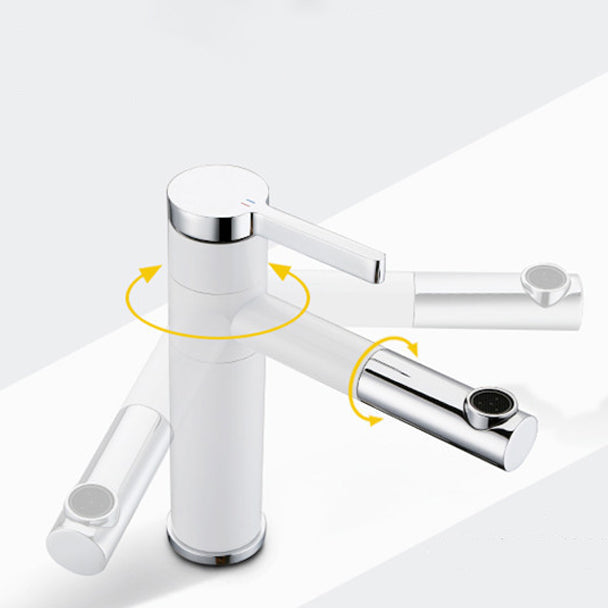Glam Centerset Faucets Single Lever Handle Faucet for Bathroom