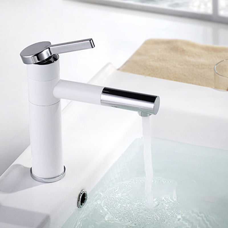 Glam Centerset Faucets Single Lever Handle Faucet for Bathroom