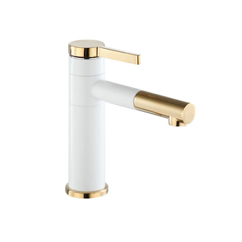 Glam Centerset Faucets Single Lever Handle Faucet for Bathroom
